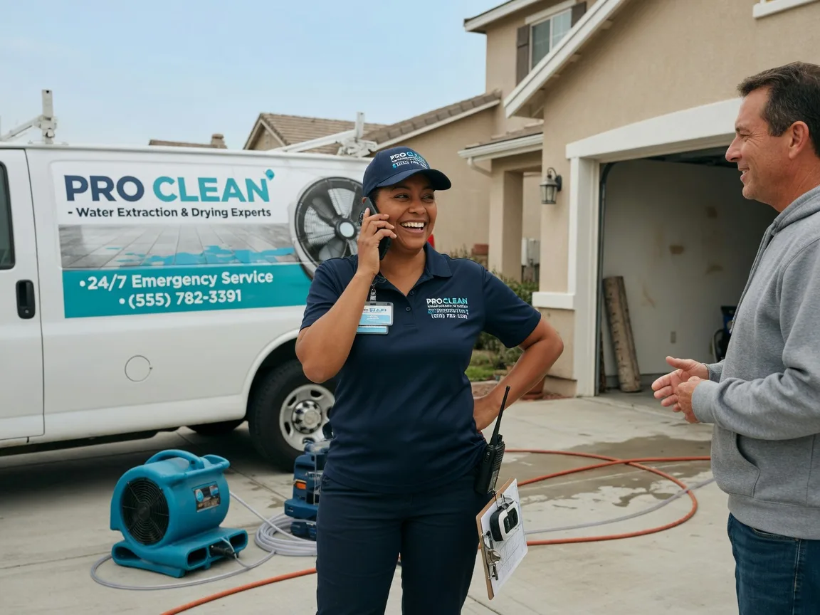 Water Extraction & Drying Vallejo, CA FAQs